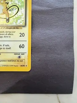Pokemon Raichu Base Set 14/102 Holo - Image 3