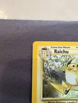 Pokemon Raichu Base Set 14/102 Holo - Image 5