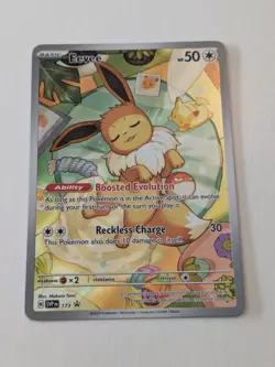 Pokemon TCG Eevee SVP 173 Prismatic Evolutions Promo NM - Image 1