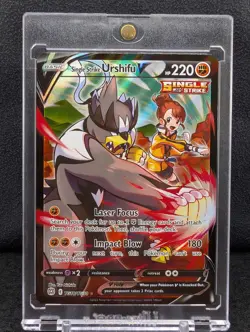 Single Strike Urshifu V TG18/TG30 Pokemon TCG SWSH: Brilliant Stars NM - Image 1