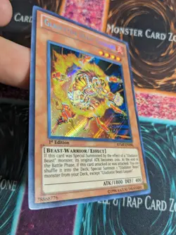 Yu-Gi-Oh! Gladiator Beast Laquari RYMP-EN096 1st Edition Secret Rare NM - Image 2