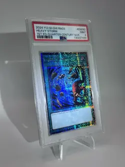 2002 YU-GI-OH! MRD-METAL RAIDERS 1ST EDITION #142 HEAVY STORM - Image 2