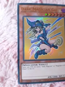 Yu-gi-oh! Dark Magician Girl LART-EN019 Ultra Rare Lost Art Promo - Image 2