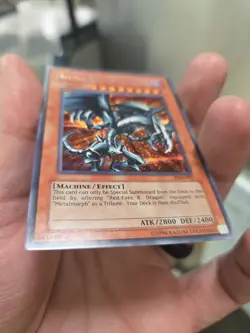 Yugioh ! Red Eyes Black Metal Dragon FMR-001 Secret Rare Prismatic - Image 4