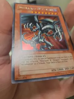 Yugioh ! Red Eyes Black Metal Dragon FMR-001 Secret Rare Prismatic - Image 5