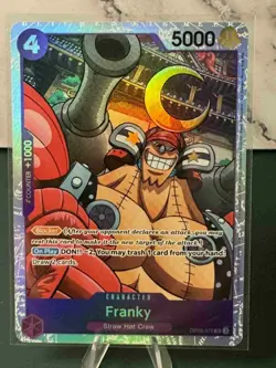 Franky – OP09-072 – One Piece Card Game PRB02– Super Rare Foil – M/NM - Image 1