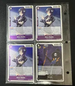 Bandai One Piece Card Game EB02 SR/R Lot - Image 3