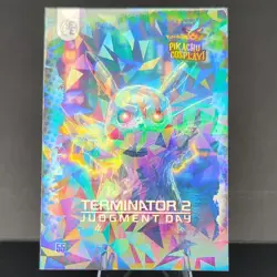 Pokemon Pikachu Cosplay Trading Card TERMINATOR 2 JUDGEMENT DAY CRACKED ICE #55 - Image 1
