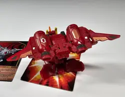 Bakugan Gundalian Invaders Helix Dragonoid 600G & Copper Jetkor 60G w/ Card - Image 3