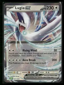 Lugia ex Classic Collection Trading Card Game Classic 017/034 NM - Image 1