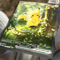 Pokemon Pikachu EX Thunderbolt 120 200 HP Basic Lightning Pokemon TCG Card - Image 5