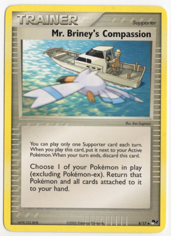 Mr. Briney's Compassion 8/17 Pop Series 2 TRAINER Pokemon Card - Image 1