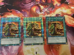 Yugioh 3x Pot Of Extravagance RA01-EN059 Quarter Century Secret Rare - Image 2