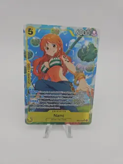 One Piece Card Game Nami SR Alt Art EB03-053 English NM Heroines Edition - Image 1