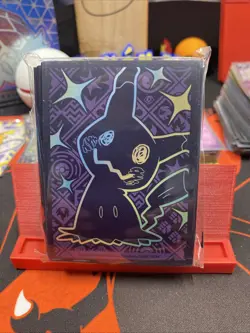 Pokemon TCG Card Sleeves (65ct) - Brand New - Paldean Fates ETB Mimikyu - Image 1