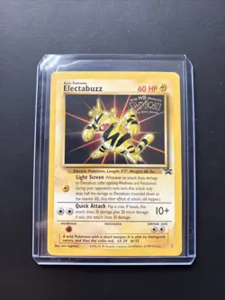 Pokemon TCG Electabuzz Movie Promo 02/53 Black Star Promo 1999 Card - Image 1