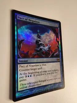 Mtg Pact of Negation Future Sight Foil ! Nm Clean Card! See Photos! - Image 3