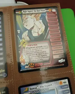 DBZ CCG Saiyan SAGA HOLO FOIL LIMITED Rare Dragon Ball Z Score TCG Card LOT Mint - Image 2