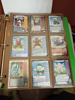 DBZ CCG Saiyan SAGA HOLO FOIL LIMITED Rare Dragon Ball Z Score TCG Card LOT Mint - Image 3