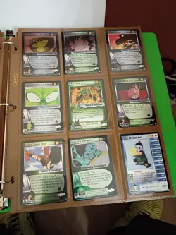 DBZ CCG Saiyan SAGA HOLO FOIL LIMITED Rare Dragon Ball Z Score TCG Card LOT Mint - Image 5