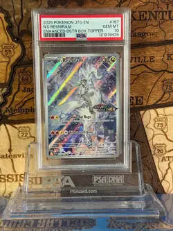 N's Reshiram - (Journey Together Stamped) Miscellaneous Cards & Products PSA 10 - Image 1