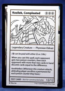 Kozilek, Compleated - MTG - Mystery Booster 2 Playtest Cards - Excellent NM - Image 1