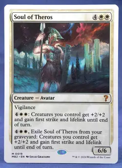 Soul of Theros -White Border- MTG - Mystery Booster 2 - Excellent NM - Image 1