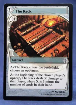 The Rack -Future Sight- MTG - Mystery Booster 2 - Excellent NM - Image 1