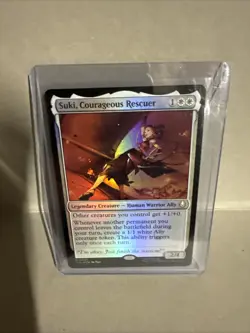 MTG - Suki, Courageous Rescuer Avatar: The Last Airbender Foil - Image 1