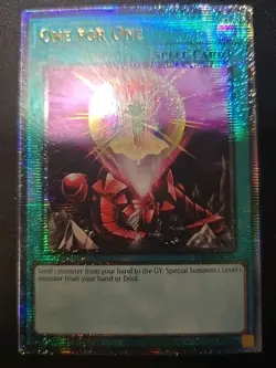 Yu-Gi-Oh One for One (Quarter Century Secret Rare) RA03-EN056 NM 1st Edition NM! - Image 2