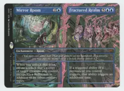 MTG Duskmourn Mirror Room // Fractured Realm (Borderless) #337 Mythic - Image 1