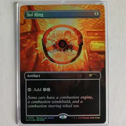 Sol Ring - Foil Borderless - NM - Secret Lair SLD (#910) - MTG - Image 1