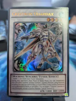 YuGiOh! Crystron Quandax INOV-EN044 Ultra Rare - Image 1