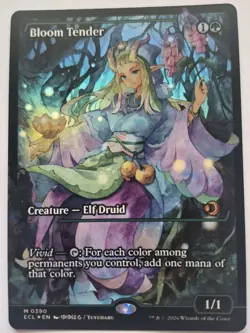 Magic The Gathering Bloom Tender (0390) (Showcase) Lorwyn Eclipsed Foil - Image 1