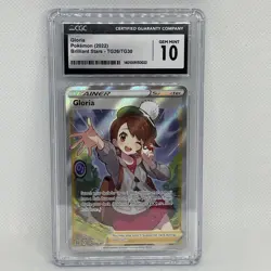 CGC 10 Graded Gloria TG26/TG30 Swsh09: Brilliant Stars Pokemon Card - Image 1