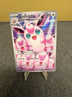 Pokemon Wigglytuff Reverse Holo Rare 120 HP Me02 Phantasmal Flames 105/094 TCG - Image 1