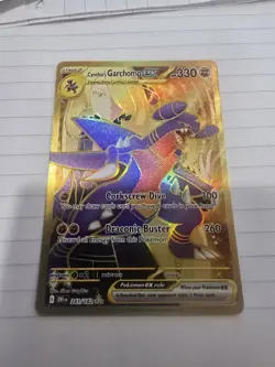Pokemon TCG Destined Rivals Cynthia's Garchomp EX 241/182 Secret Rare NM - Image 3