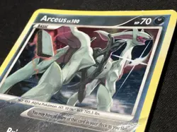 Pokemon Arceus AR1 Holo Rare 2009 Platinum Ungraded Childhood Collection - Image 5