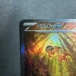 Pokemon TCG Chi-Yu EX Holo Card 259/193 Sv02: Paldea Evolved - Image 2