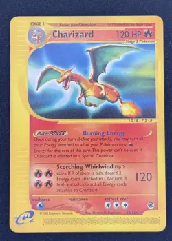 Pokemon TCG Charizard 2002 Expedition Base Set Non-Holo Rare Card 40/165 - Image 1