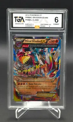 Primal Groudon EX 86/160 - Pokemon TCG - XY: Primal Clash - Ultra Rare Holo - Image 1