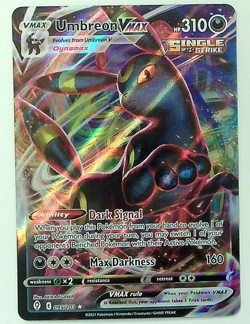 Pokemon Umbreon VMAX 095/203 SWSH07: Evolving Skies Ultra Rare NM - Image 1