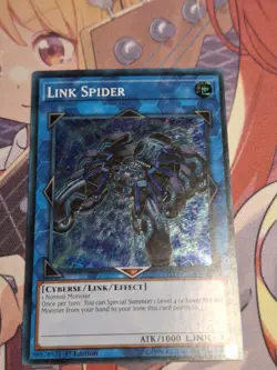 Yu-Gi-Oh 2x Link Spider | YS17 EN043 | Super Rare | 1st Edition - Image 2