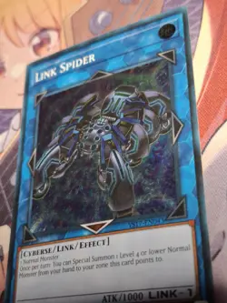 Yu-Gi-Oh 2x Link Spider | YS17 EN043 | Super Rare | 1st Edition - Image 3