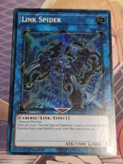 Yu-Gi-Oh 2x Link Spider | YS17 EN043 | Super Rare | 1st Edition - Image 5