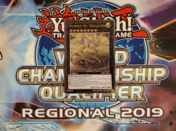 Yugioh Number 46: Dragluon - SHSP-EN050 - Ultimate Rare - 1st Edition NM - Image 1