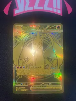 Mega Charizard Y EX 294/217 Gold Hyper Rare, Ascended Heroes, Pokemon TCG (NM) - Image 1