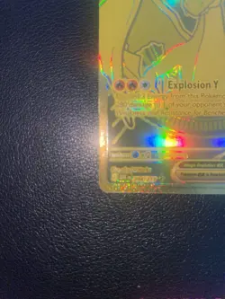 Mega Charizard Y EX 294/217 Gold Hyper Rare, Ascended Heroes, Pokemon TCG (NM) - Image 2