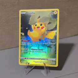 Pokemon Pikachu Ultra Rare Full Art Holo Crown Zenith Galarian Gallery GG30/GG70 - Image 1