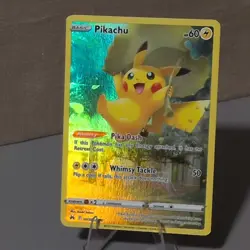 Pokemon Pikachu Ultra Rare Full Art Holo Crown Zenith Galarian Gallery GG30/GG70 - Image 2